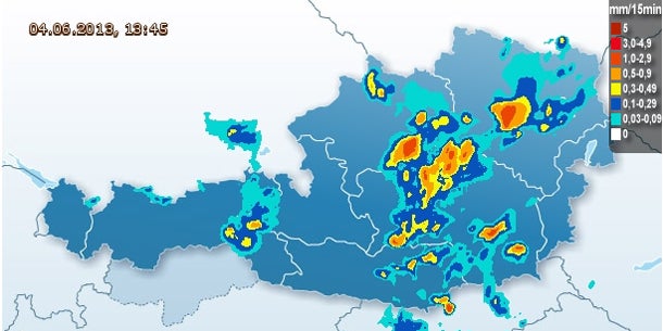 Jahrhundertflut erreicht NÖ und Wien