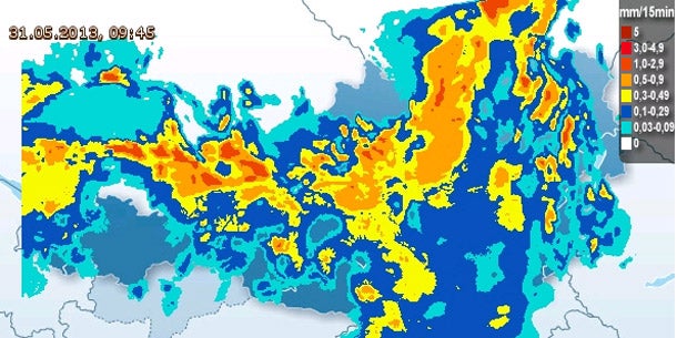 Starkregen überflutet Österreich