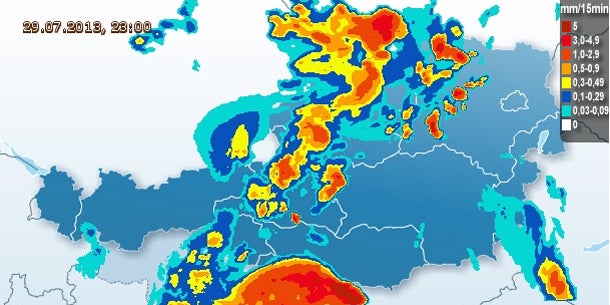 Sommer extrem: Hitze und Gewitter