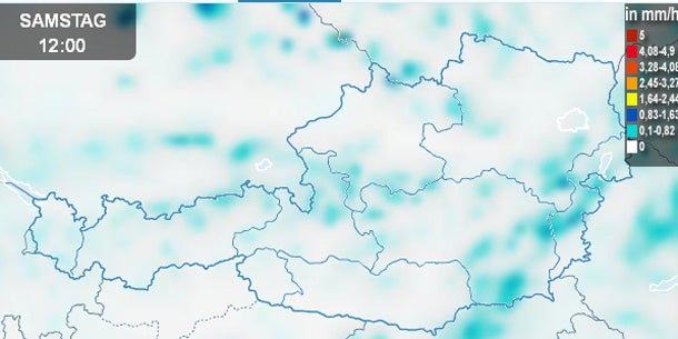 Aprilwetter am Samstag