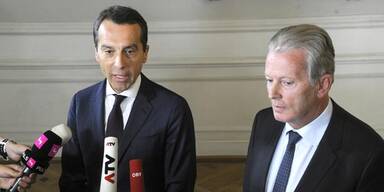 Christian Kern Reinhold Mitterlehner