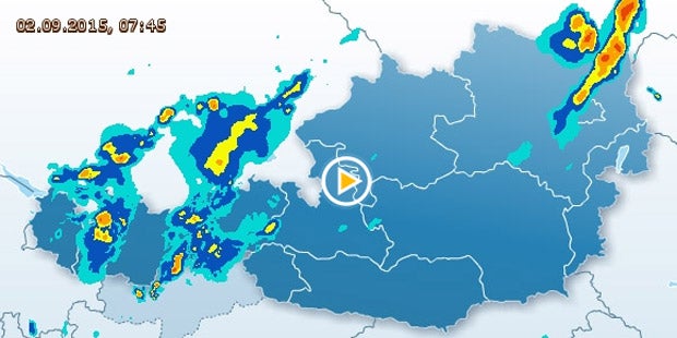 Kaltfront beendet Hitzewelle