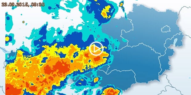 Kaltfront bringt Schnee und Regen