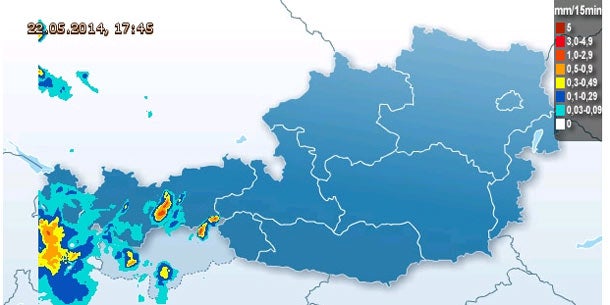 Erst Sauna-Hitze - dann Gewitter-Walze