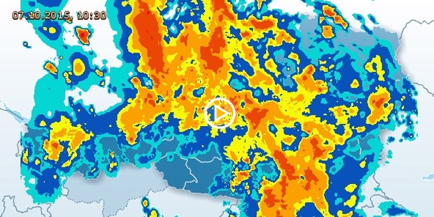 Hurrikan Joaquin: Regen-Walze für Europa?