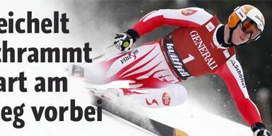 Reichelt verpasst Sieg um 2 Hundertstel