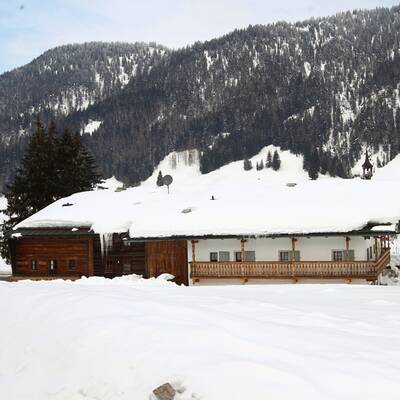 Das Anwesen von Andreas Treichl im Pinzgau