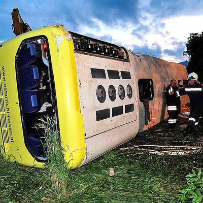 Busunfall bei Melk