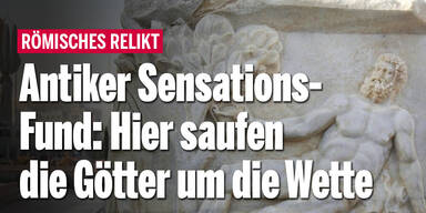Antiker Sensationsfund: Hier saufen die Götter um die Wette