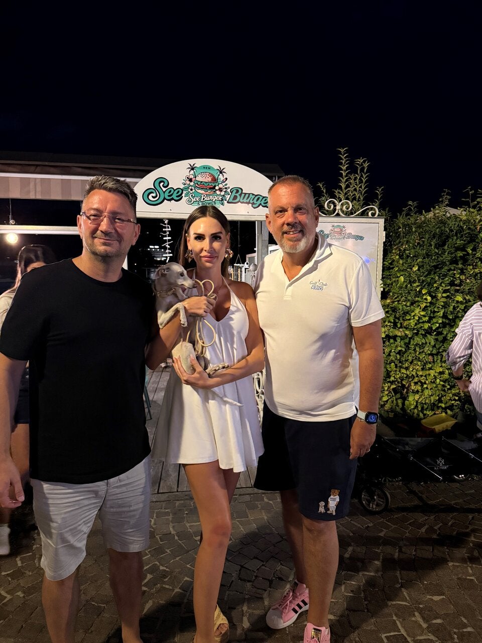 Walter und Susi Temmer mit Andreas Bussek