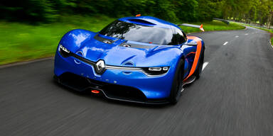 Renault zeigt Studie Alpine A110-50