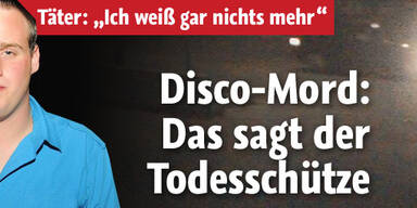 Disco-Mord: Protokoll des Todesschützen