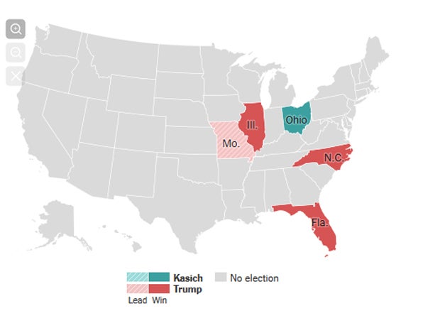 Super Tuesday II: Clinton und Trump räumen ab