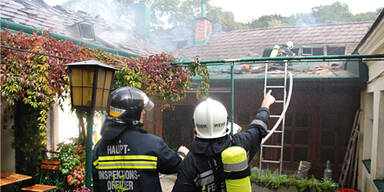 Feuer bei der "Resi-Tant"