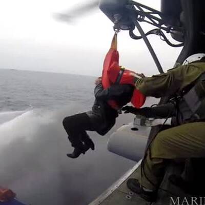 So dramatisch läuft die Rettung.