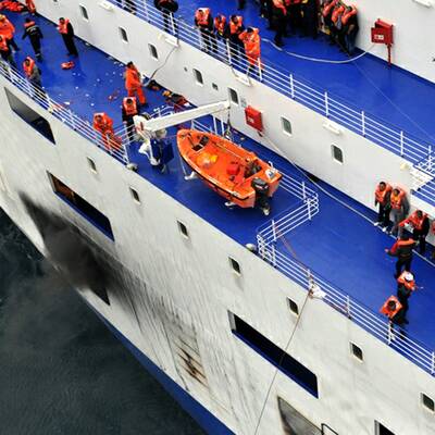 So dramatisch läuft die Rettung.