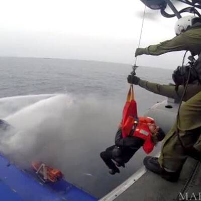 So dramatisch läuft die Rettung.