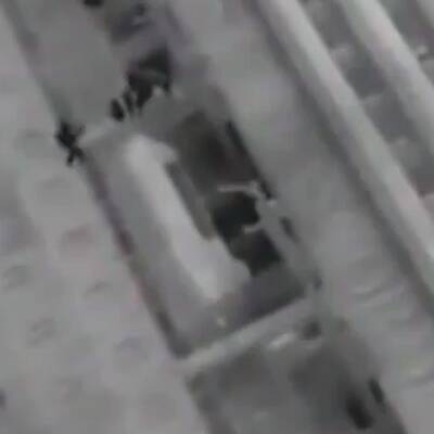 ´Hier retten sich die Passagiere