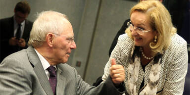 Wolfgang Schäuble; Maria Fekter