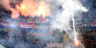 Krawalle bei Italien-Kroatien