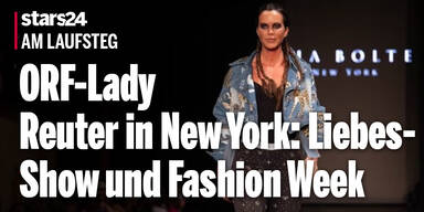 ORF-Lady Martina Reuter in New York: Liebes-Show und Fashion Week