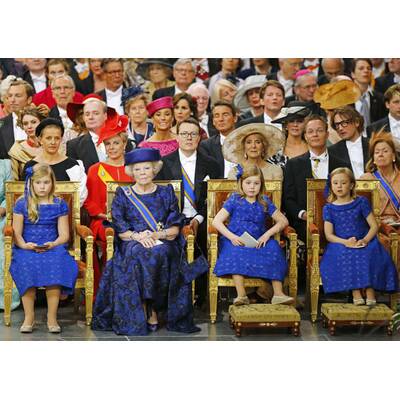 Krönung in den Niederlanden: Prinzessinnen bei der Probe