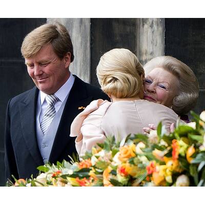 Krönung in den Niederlanden: Prinzessinnen bei der Probe