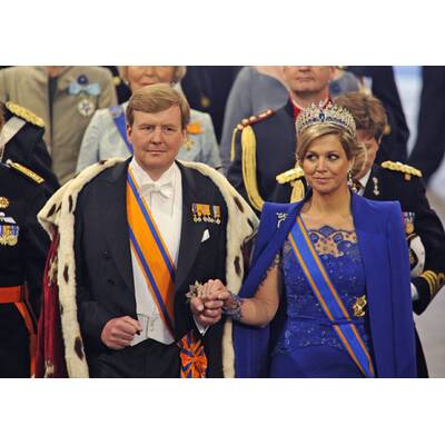 Krönung in den Niederlanden: Prinzessinnen bei der Probe