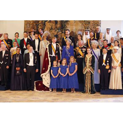 Krönung in den Niederlanden: Prinzessinnen bei der Probe