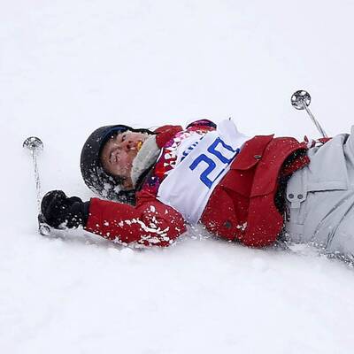 Schwerer Sturz beim Slopestyle-Bewerb