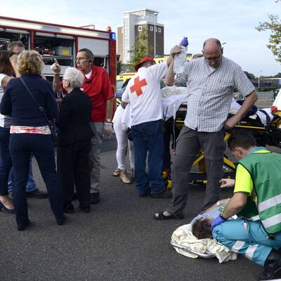 Monster-Truck geriet völlig außer Kontrolle