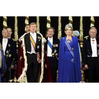 Krönung in den Niederlanden: Prinzessinnen bei der Probe