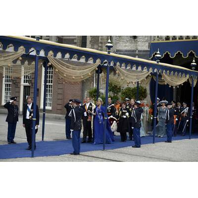 Krönung in den Niederlanden: Prinzessinnen bei der Probe