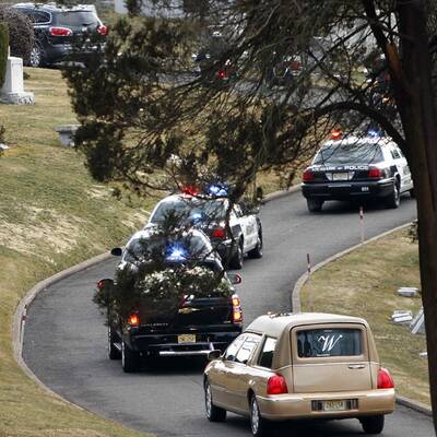 Whitney Houston beerdigt