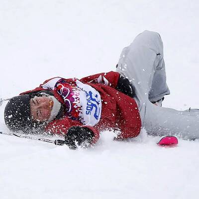 Schwerer Sturz beim Slopestyle-Bewerb
