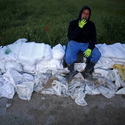 Enorme Regenmengen in Bosnien