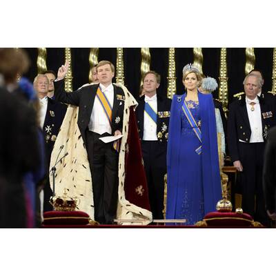 Krönung in den Niederlanden: Prinzessinnen bei der Probe