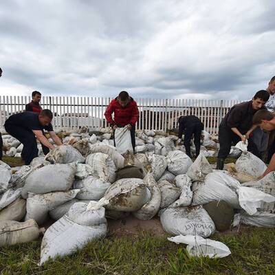 Enorme Regenmengen in Bosnien