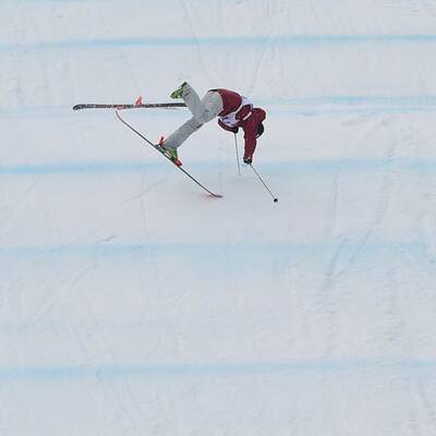 Schwerer Sturz beim Slopestyle-Bewerb