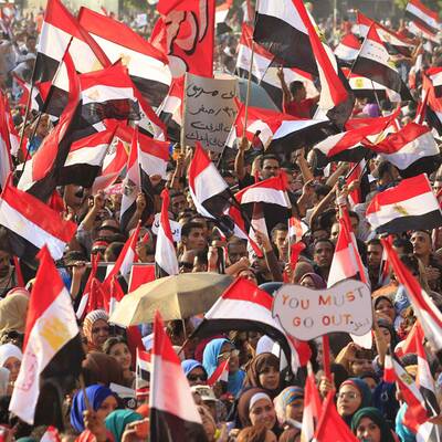 Hunderttausende gegen Mursi am Tahrir-Platz