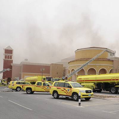 Grausame Feuer-Tragödie in Katar