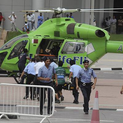 Grausame Feuer-Tragödie in Katar