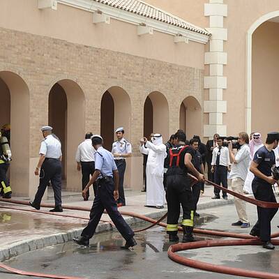 Grausame Feuer-Tragödie in Katar