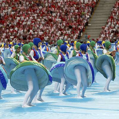 So feiert Warschau die Eröffnung der Fußball-EM 2012