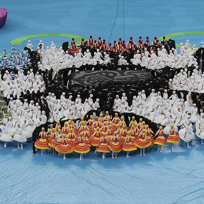 So feiert Warschau die Eröffnung der Fußball-EM 2012