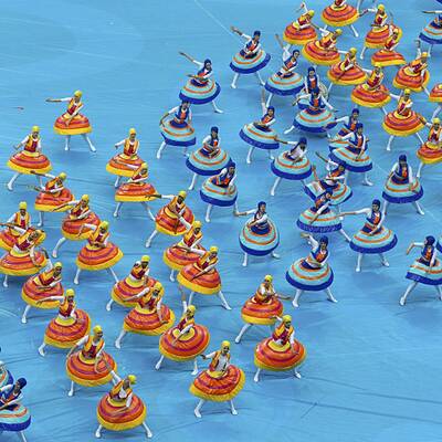 So feiert Warschau die Eröffnung der Fußball-EM 2012