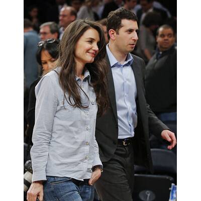 Katie Holmes: Viel Spaß bei Knicks-Spiel