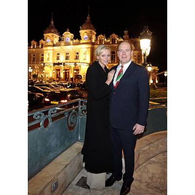 Charlene & Albert von Monaco: Verliebt bei Charity-Gala