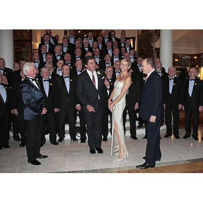 Charlene & Albert von Monaco: Verliebt bei Charity-Gala