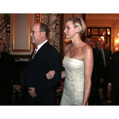 Charlene & Albert von Monaco: Verliebt bei Charity-Gala